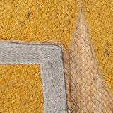 Carpet Yellow Natural 160 x 230 cm Jute-1