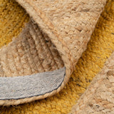 Carpet Yellow Natural Jute 200 x 290 cm-2