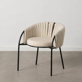 Chair White Black 60 x 49 x 70 cm-8