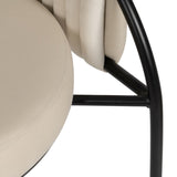 Chair White Black 60 x 49 x 70 cm-1