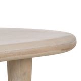 Centre Table White Mango wood 67 x 50 x 38 cm-4