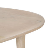 Centre Table White Mango wood 67 x 50 x 38 cm-3