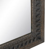 Wall mirror Dark brown Vertical 84 x 4,5 x 169 cm-2