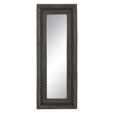 Dressing Mirror Dark brown Crystal Mango wood MDF Wood Vertical 67,3 x 5,1 x 176,5 cm-6