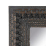 Dressing Mirror Dark brown Crystal Mango wood MDF Wood Vertical 67,3 x 5,1 x 176,5 cm-5