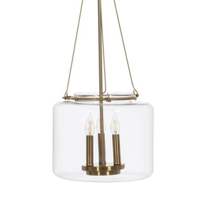 Ceiling Light Golden Crystal Iron 220-240 V 35 x 35 x 72 cm-0