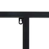 Shelves Black Crystal Iron 110 x 26 x 74 cm-1