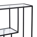 Shelves Black Crystal Iron 65 x 25 x 110 cm-5