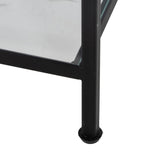 Shelves Black Crystal Iron 65 x 25 x 110 cm-2