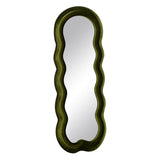 Wall mirror Green Franela Wood Crystal Vertical 60 x 4 x 160 cm-6