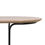 Centre Table NUDE Black Natural 100 x 40 x 38 cm-6