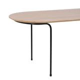 Centre Table NUDE Black Natural 100 x 40 x 38 cm-3