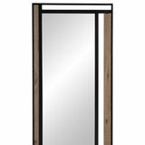 Wall mirror Black Beige 45 x 2 x 100 cm-1