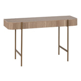 Console Golden Natural Iron MDF Wood 120 x 40 x 73 cm-0