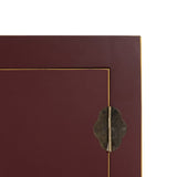 Cupboard ORIENTE Terracotta colour 100 x 45 x 160 cm-1
