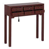 Console Fir wood MDF Wood 85 x 26 x 85 cm-7