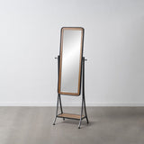 Dressing Mirror Black Natural 62 x 42 x 174 cm-1