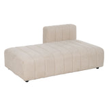 Sofa Beige Polyester Iron 148 x 100 x 66 cm-5