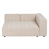 Sofa Beige Polyester Iron 150 x 100 x 66 cm-5