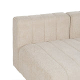 Sofa Beige Polyester Iron 150 x 100 x 66 cm-3