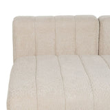 Sofa Beige Polyester Iron 150 x 100 x 66 cm-1