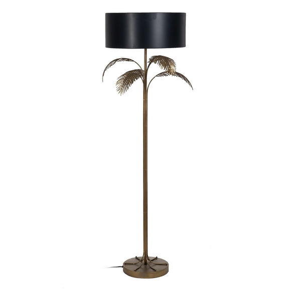 Floor Lamp Black Golden 50 x 50 x 168 cm-0