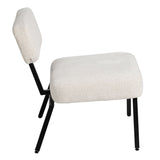 Chair White Black 58 x 59 x 71 cm-7