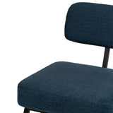 Chair Blue Black 58 x 59 x 71 cm-4