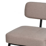 Chair Black Beige 58 x 59 x 71 cm-4