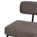 Chair Black Grey 58 x 59 x 71 cm-4