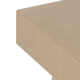 Console Natural Pine MDF Wood 90 x 35 x 75 cm-6