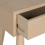 Console Natural Pine MDF Wood 90 x 35 x 75 cm-4