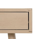 Console Natural Pine MDF Wood 90 x 35 x 75 cm-2