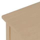 Console Natural Pine MDF Wood 90 x 30 x 81 cm-5