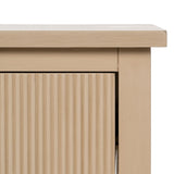 Console Natural Pine MDF Wood 90 x 30 x 81 cm-1