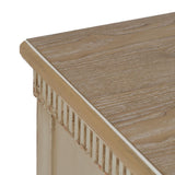 Chest of drawers Cream Natural Fir wood MDF Wood 119,5 x 44,5 x 84 cm-6