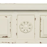 Console White Fir wood MDF Wood 100 x 45 x 76 cm-2