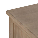 Nightstand Natural Fir wood DMF 50 x 38 x 72 cm-6