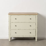 Chest of drawers Beige Natural Fir wood MDF Wood 90 X 42 X 85 CM-9