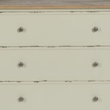 Chest of drawers Beige Natural Fir wood MDF Wood 90 X 42 X 85 CM-5