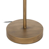 Floor Lamp Beige Natural Metal 48,5 x 48,5 x 162 cm-4