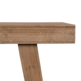 Console Natural Fir wood MDF Wood 120 x 40 x 80 cm-5