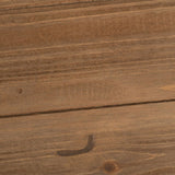 Console Natural Fir wood MDF Wood 120 x 40 x 80 cm-3