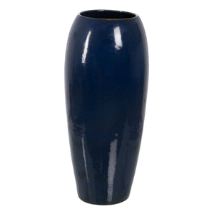 Vase Blue Ceramic 35 x 35 x 81 cm-0