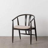 Dining Chair Black Beige 56,5 x 57 x 76 cm-9