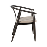Dining Chair Black Beige 56,5 x 57 x 76 cm-8