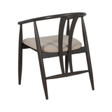Dining Chair Black Beige 56,5 x 57 x 76 cm-7
