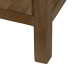 Nightstand BRAYAN Natural Paolownia wood 48 x 35 x 66 cm-1