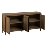 Sideboard BRAYAN Natural 160 x 40 x 80 cm-8