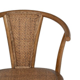 Dining Chair Brown 55 X 50 X 81 CM-7